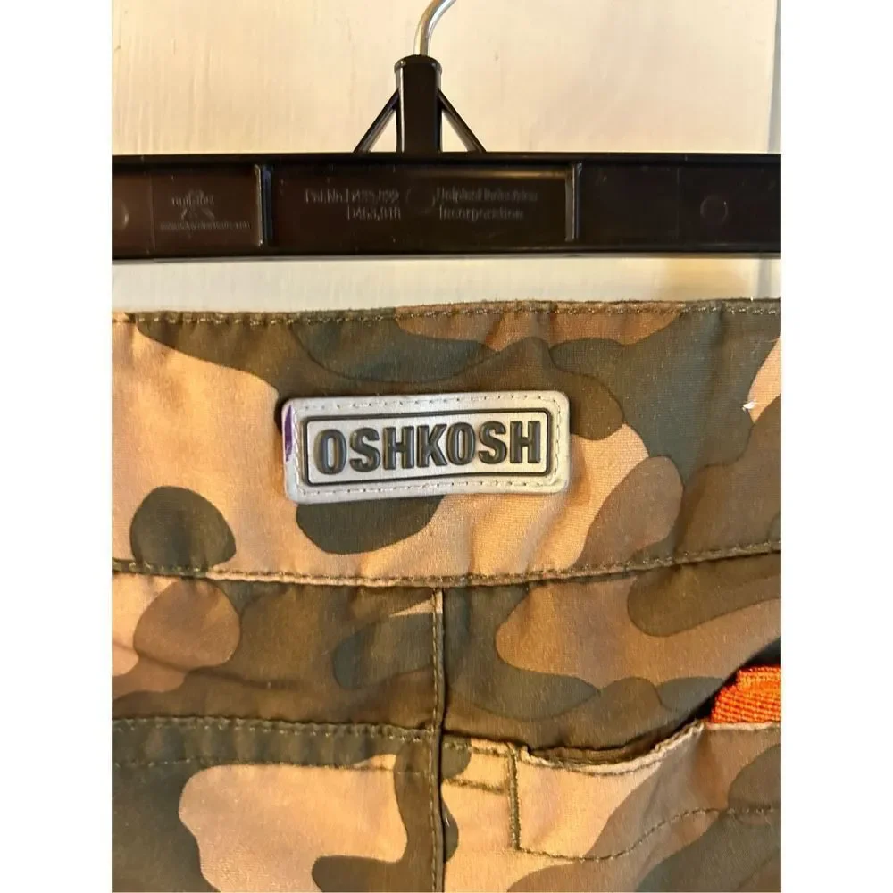 Oshkosh pant’s camouflage 4t lined rn#96367 adj.‎ waist